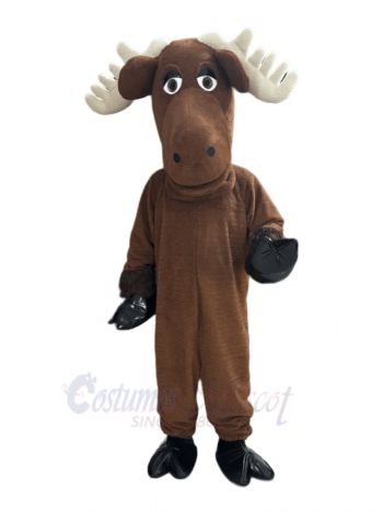 Wild Moose Mascot Costume Animal