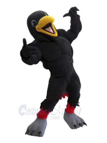 Power Black Raven Mascot Costumes