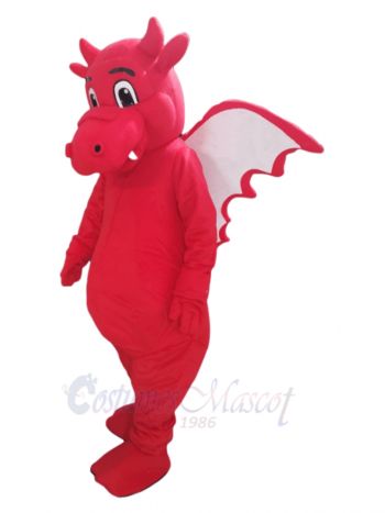 Red Dragon Mascot Costume Animal