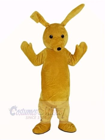 Yellow Rabbit Long Ears Mascot Costume Animal