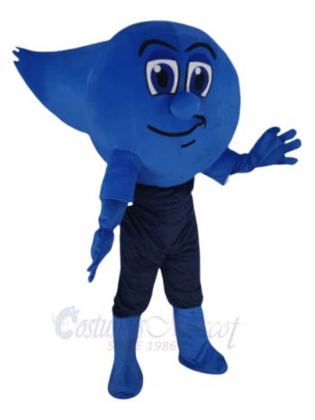 Blue Comet Mascot Costume