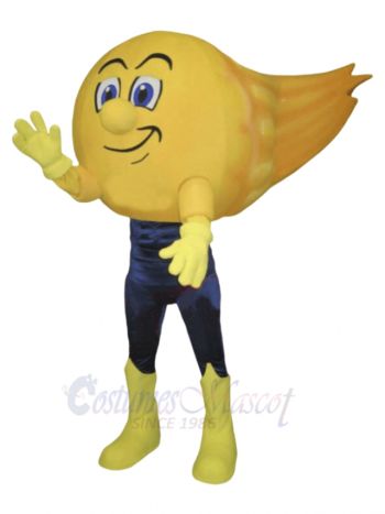 Yellow Comet Mascot Costumes