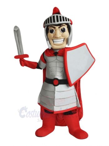 Smiling Knight Mascot Costumes