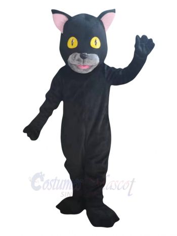 Black Cat Mascot Costume Animal