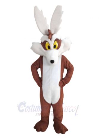 Cunning Coyote Wolf Mascot Costume Animal