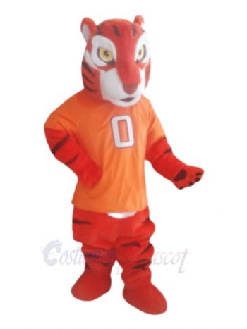 Sports Tiger Mascot Costume Animal