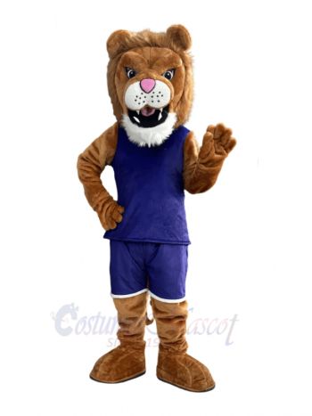 Fierce Lion Mascot Costume Adult