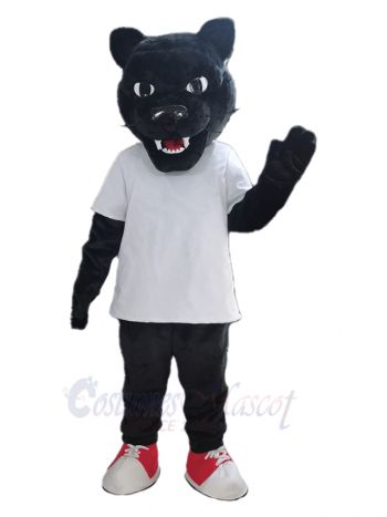 Adorable Panther Mascot Costume Animal