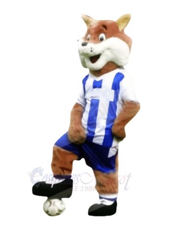 Football Player Fox Mascot Costumes