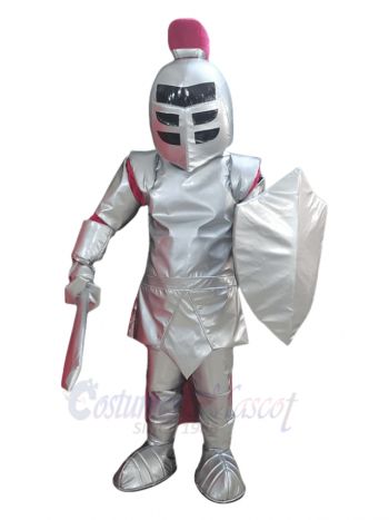 Strong Knight Mascot Costume People