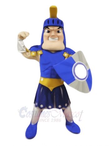 Blue Spartan Titan Trojan Mascot Costumes