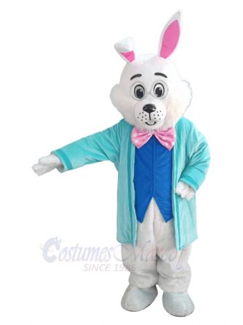 Smart Easter Bunny Rabbit Mascot Costume Animal