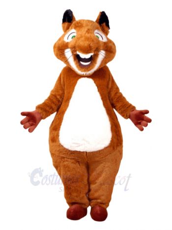 Brown Chubby Squirrel Mascot Costumes