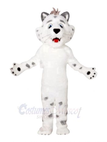 White Leopard Mascot Costumes