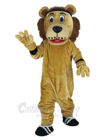 Lenny The Lion Mascot Costume Animal