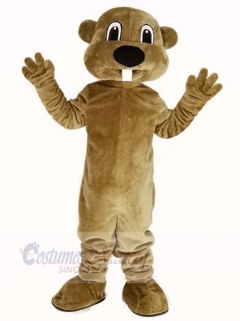 Alex the Beaver Mascot Costume Animal