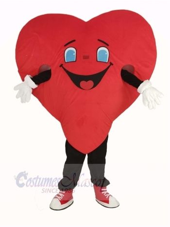 Red Heart Mascot Costume