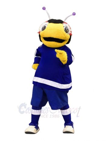 Blue Thunderbug Bee Mascot Costumes