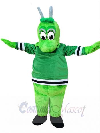 Green Alie Mascot Costume