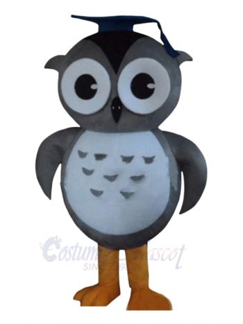 Gray Doctor Owl Mascot Costumes