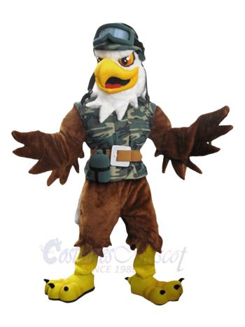 Cool Brown Eagle Mascot Costumes