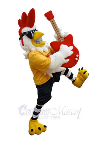 Rockin Chicken Rooster Mascot Costumes