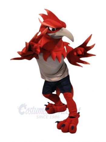 Red Phoenix Mascot Costumes