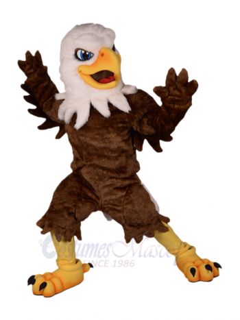 White Head Brown Eagle Mascot Costumes