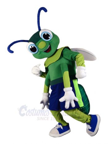 Green Firefly Mascot Costumes