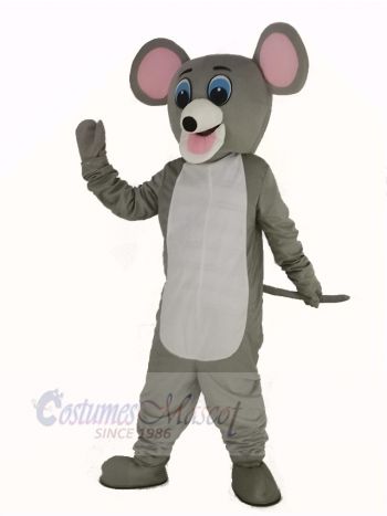 Light Gray Mouse Mascot Costume Animal