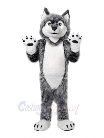 Gray Wolf Mascot Costumes