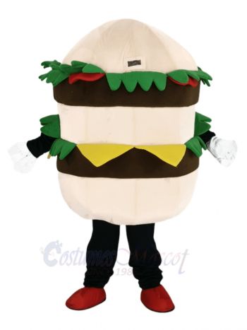 Hamburger Mascot Costume Food