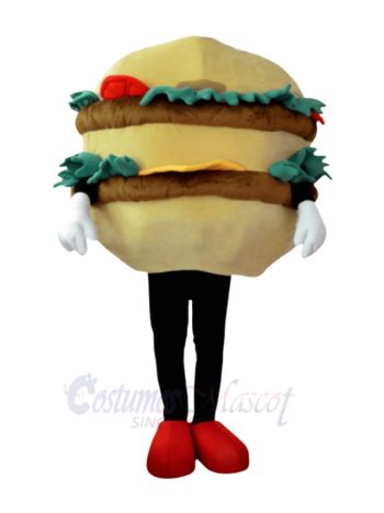 Hamburger with Cheese Mascot Costumes