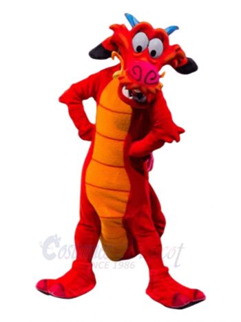 Red Legendary Dragon Mascot Costumes