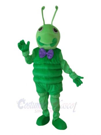 Green Worm Mascot Adult Costumes