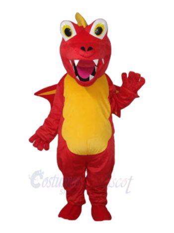 Red Thorn Dragon mascot Costumes