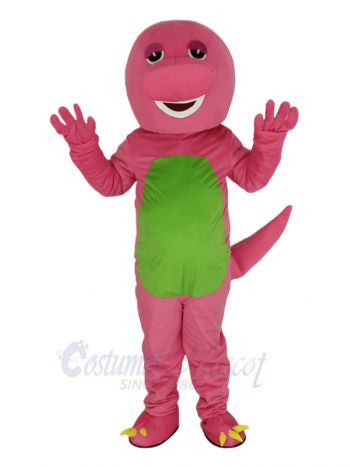 Lovely Red Dinosaur Mascot Costume Animal