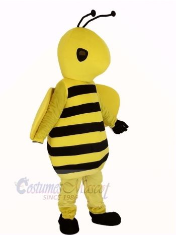 Cute Yellow Bee Mascot Costume Insect