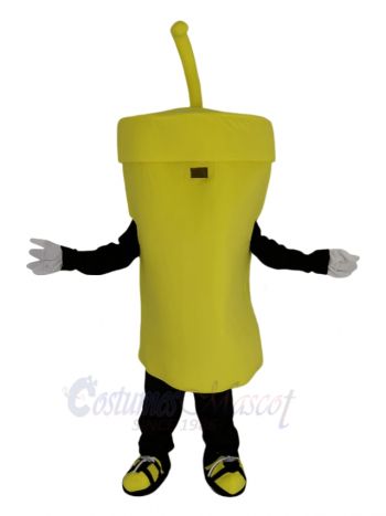 Big Yellow Cup Mascot Costume