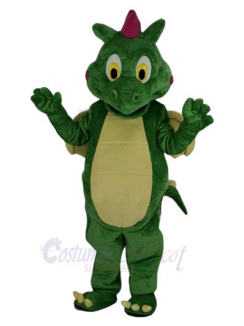 Green Fly Dragon Mascot Costume Animal