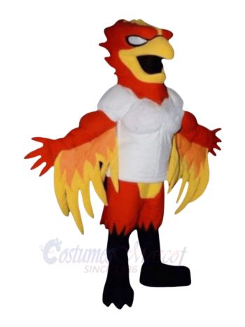 Red Eagle Phoenix Mascot Costumes