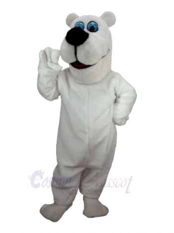 Polar Bear Mascot Costume