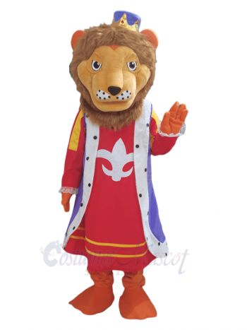 Noble Lion Mascot Costume Animal