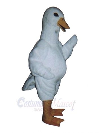 Cute Goose Mascot Costume Poultry