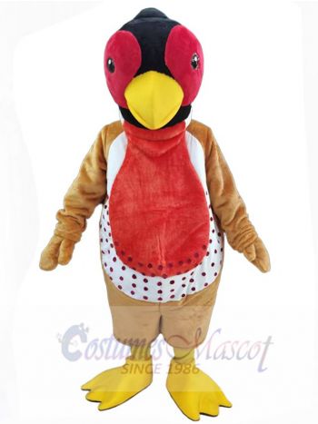 Cute Pheasant Mascot Costume Animal