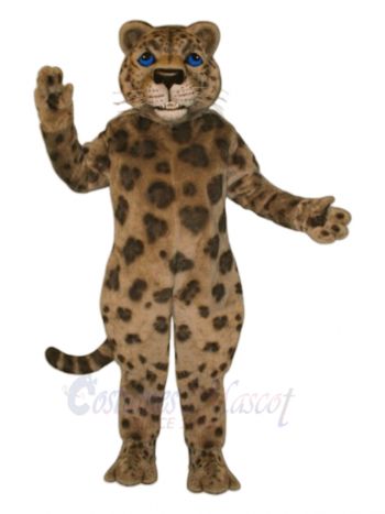 Cute Jaguar Mascot Costume