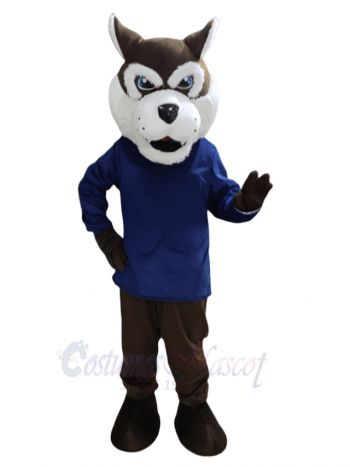 Funny Bearcat Mascot Costume Animal