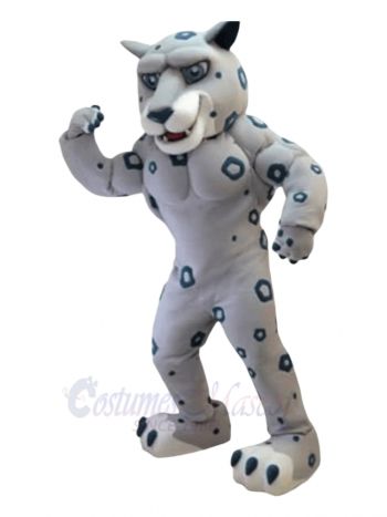 Power Muscle Jaguar Mascot Costume