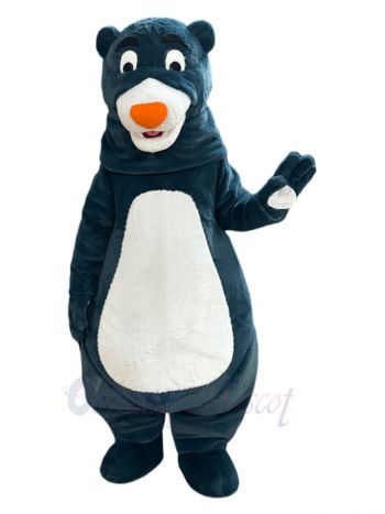 Blue Bear Mascot Costume Animal