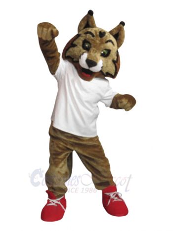 Power Wildcat Mascot Costume